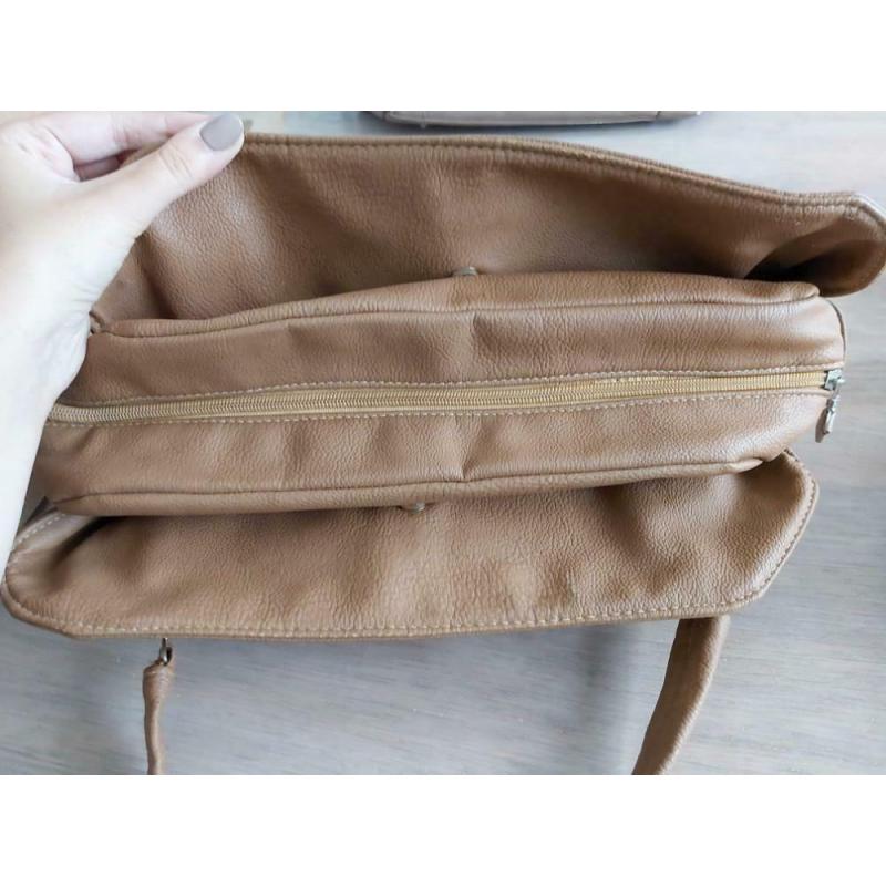 Handtas bruin kleur