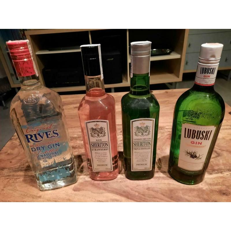 gin 12 flessen gin