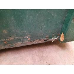 Engelse houten kist ww2 1939