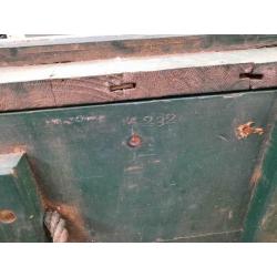 Engelse houten kist ww2 1939