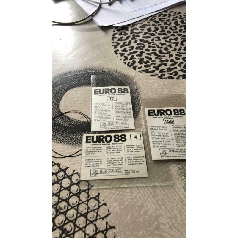 Panini euro 88