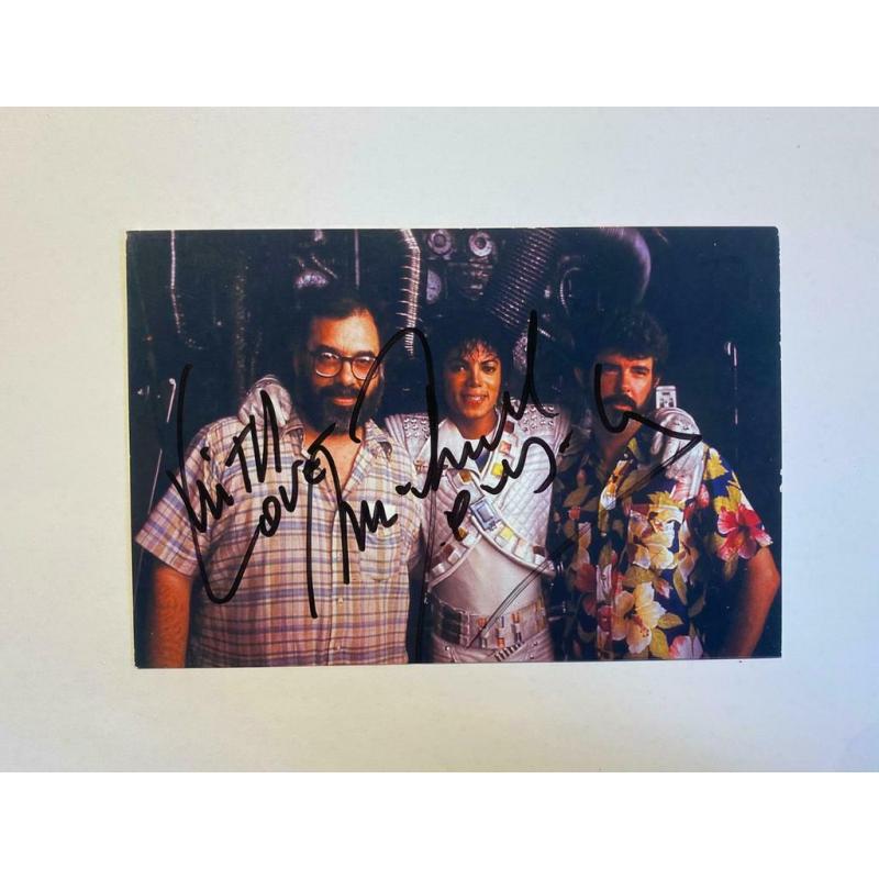 Autographe Michael Jackson