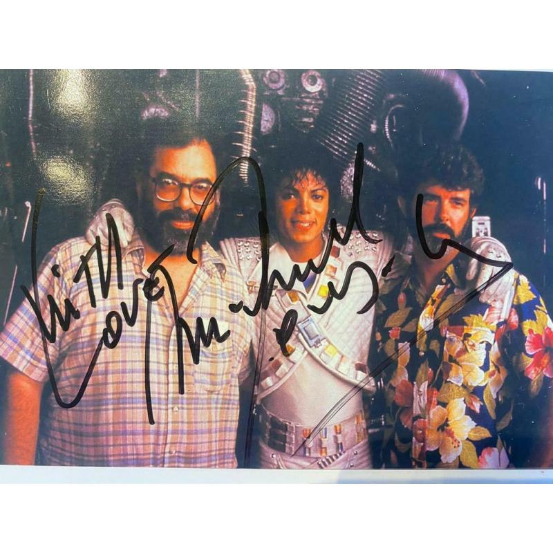Autographe Michael Jackson