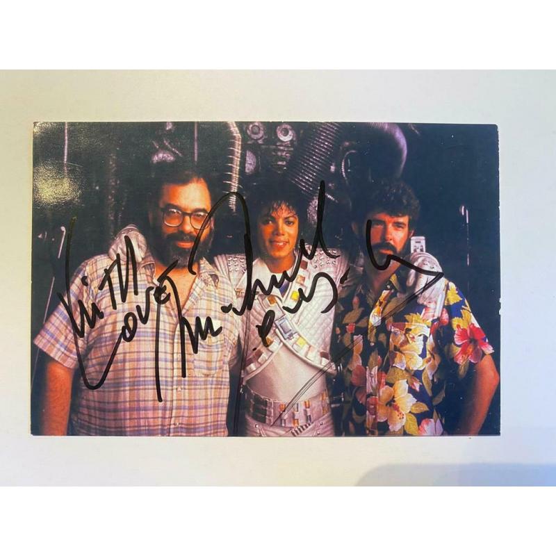 Autographe Michael Jackson