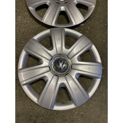 2 enjoliveurs vw 14"