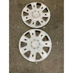 2 enjoliveurs vw 14"