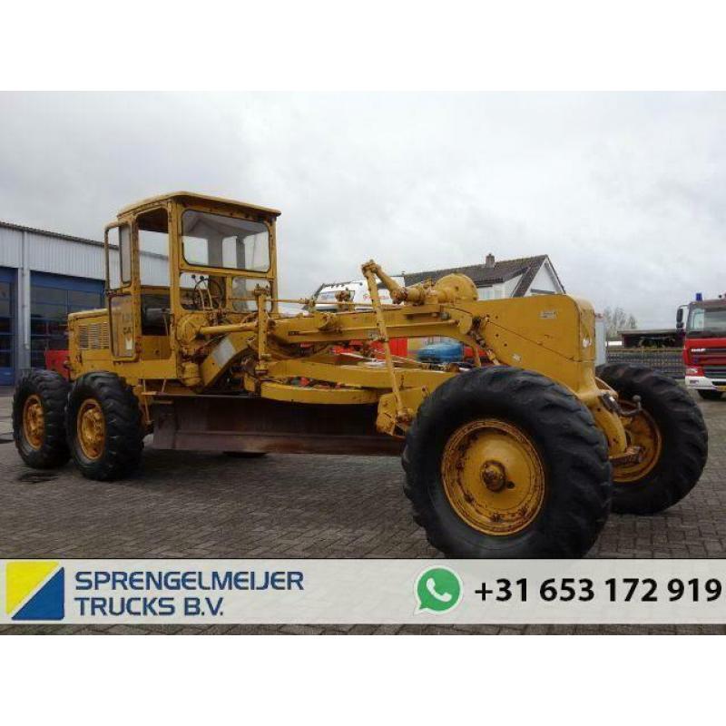 Cat 12e grader met ripper
