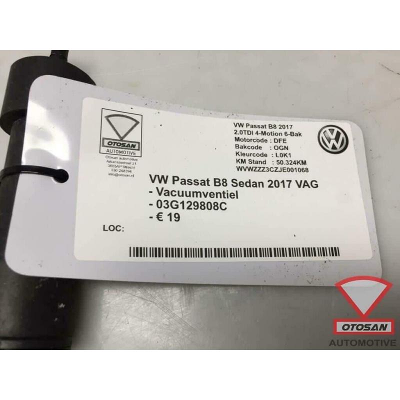 VW Passat B8 VAG Vacuumventiel Vacuum Ventiel 03G129808C