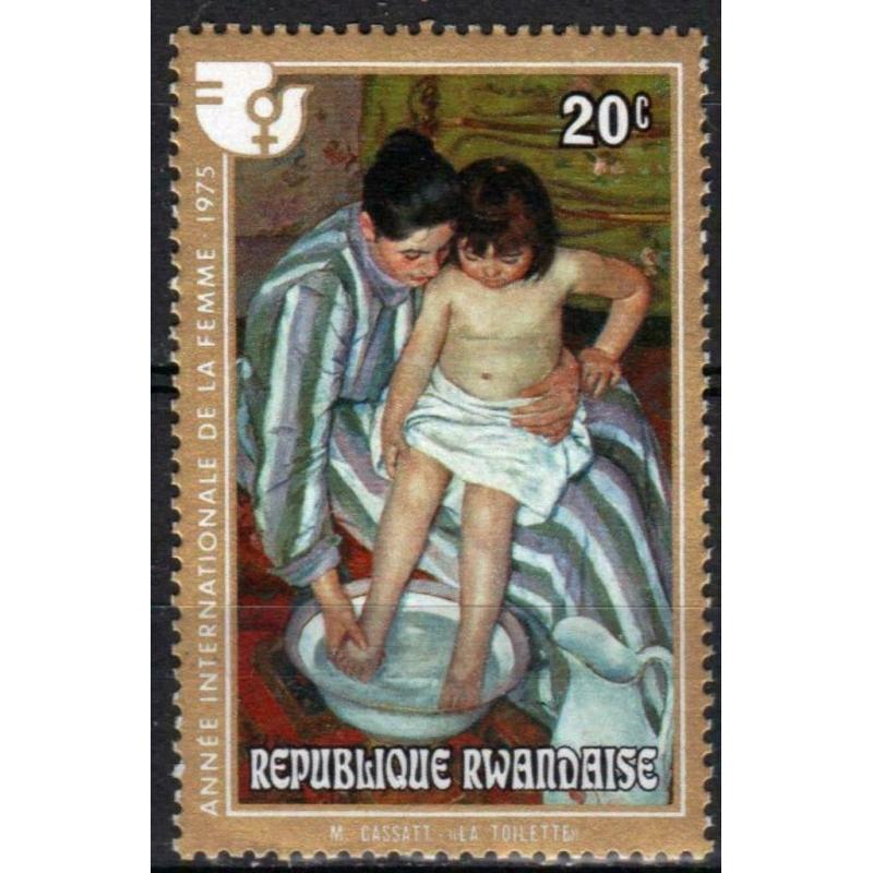 Rwanda 1975 - Yvert 646 - Schilderijen (PF)