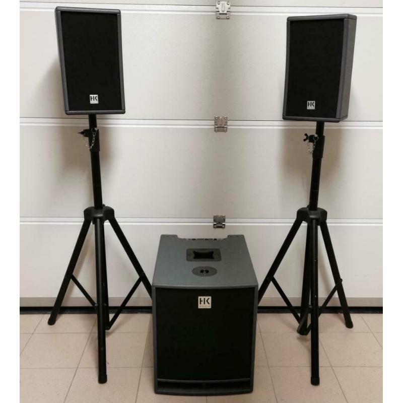 PA DJ actieve luidsprekers set