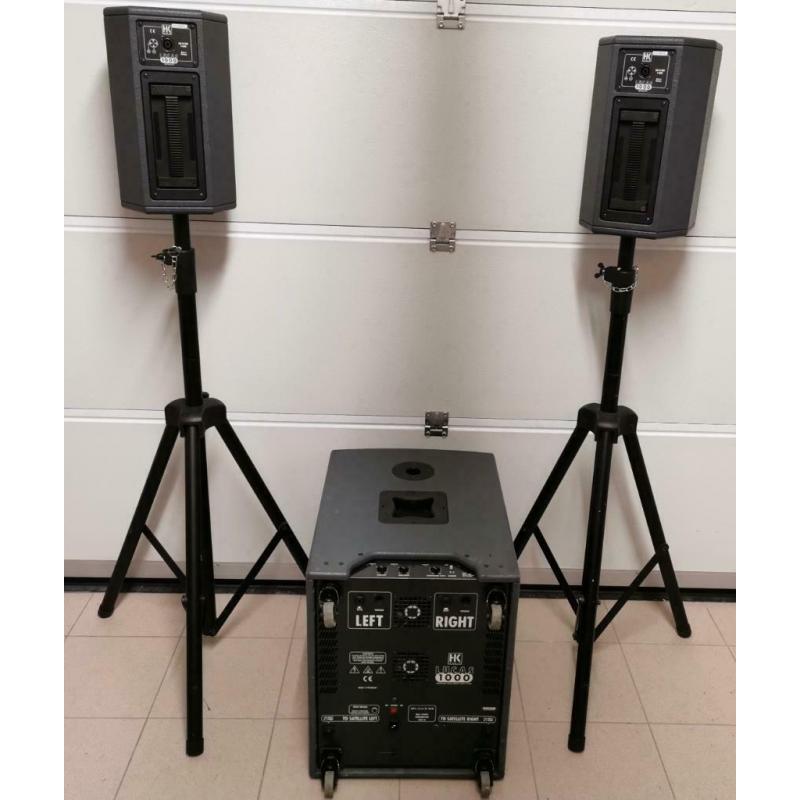 PA DJ actieve luidsprekers set