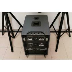 PA DJ actieve luidsprekers set