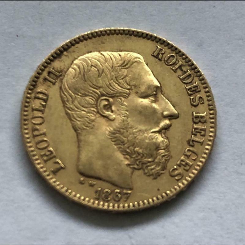 20 Frank goud 1867