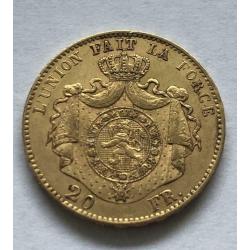20 Frank goud 1867