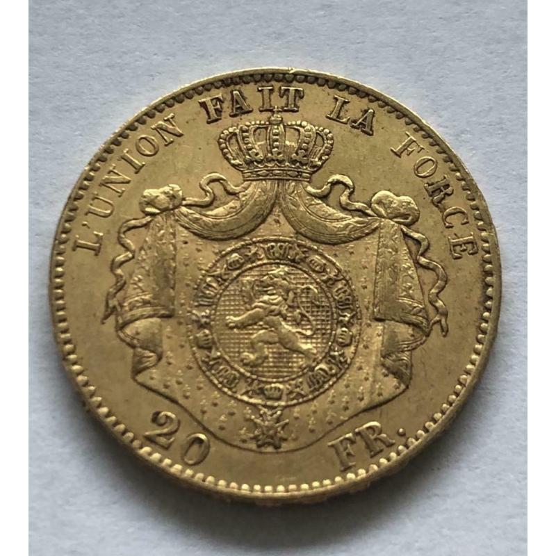 20 Frank goud 1867