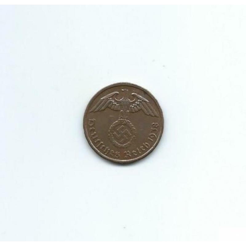 Duitsland, 2 Reichspfennig 1938 A.