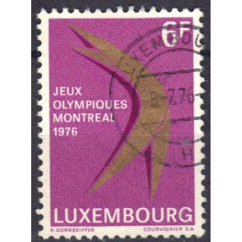 Luxemburg 1976 - Yvert 881 - Olympische Spelen (ST)