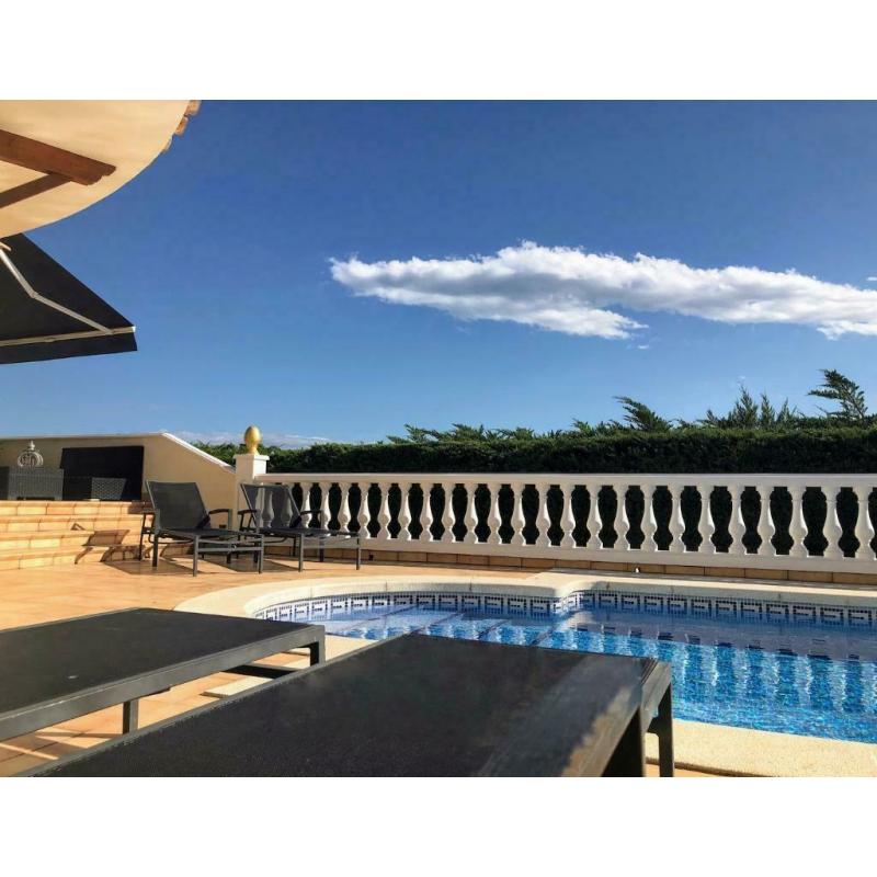 Huis met privézwembad & zeezicht Roses Costa Brava