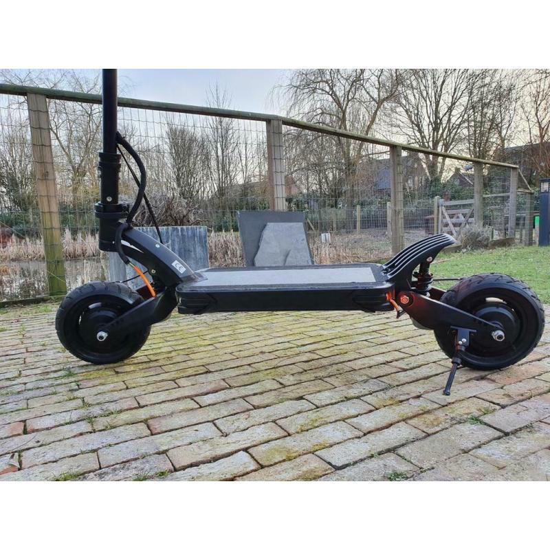 Zero 52V 18ah - Elektrische step - BLACK - upgrade
