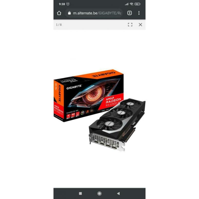 Gigabyte gaming oc 6900 XT