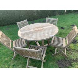 meubles de jardin en teck
