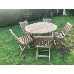 meubles de jardin en teck