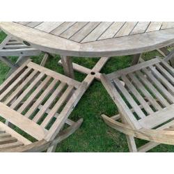 meubles de jardin en teck