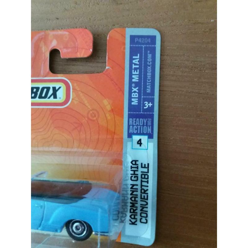 matchbox karma ghia convertible